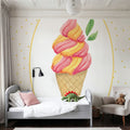 Lifes a Beach Soft Serve Mural Wallpaper - room preview 03