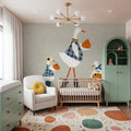 Ducks in the Pumpkin Patch X Mural Wallpaper - room preview 03