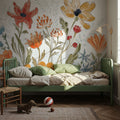 Floral in Sight Mural Wallpaper - room preview 03