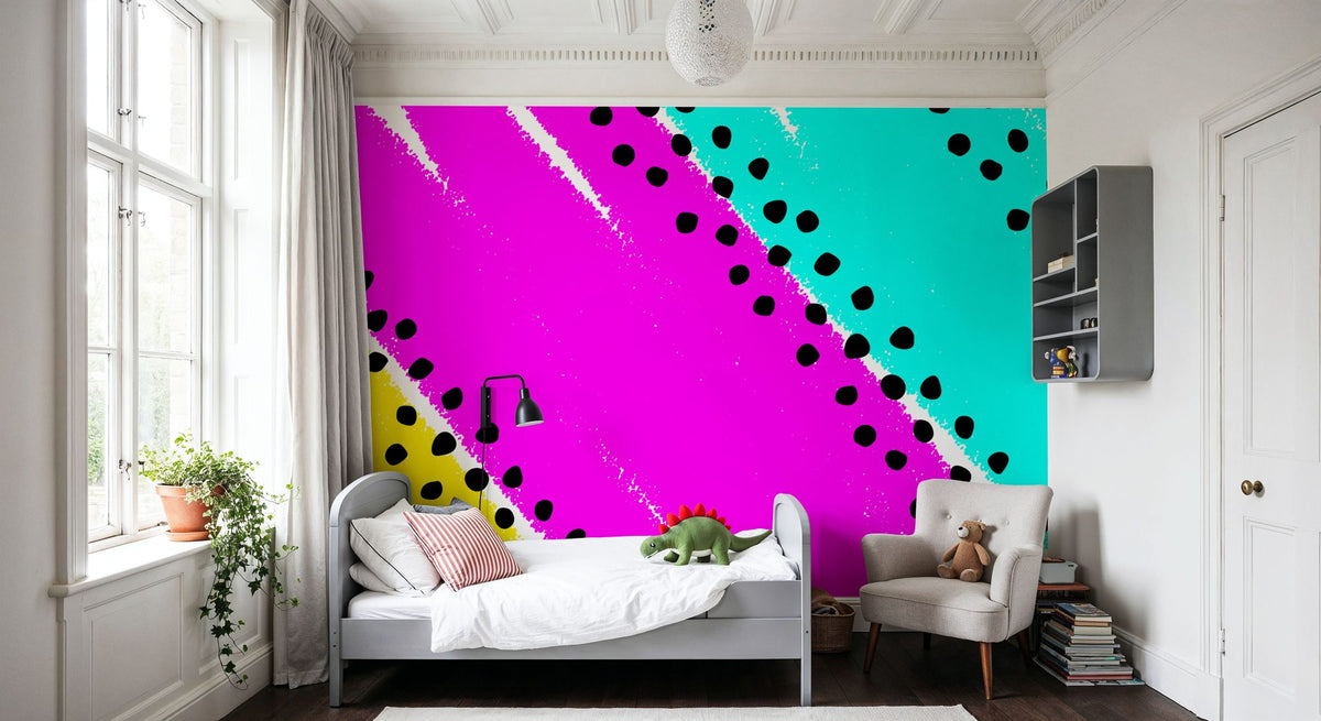Rainbow Detail Mural Wallpaper - room preview 03