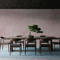 Subtle Plaster Wall, Soft Pink Mural Wallpaper - room preview 03