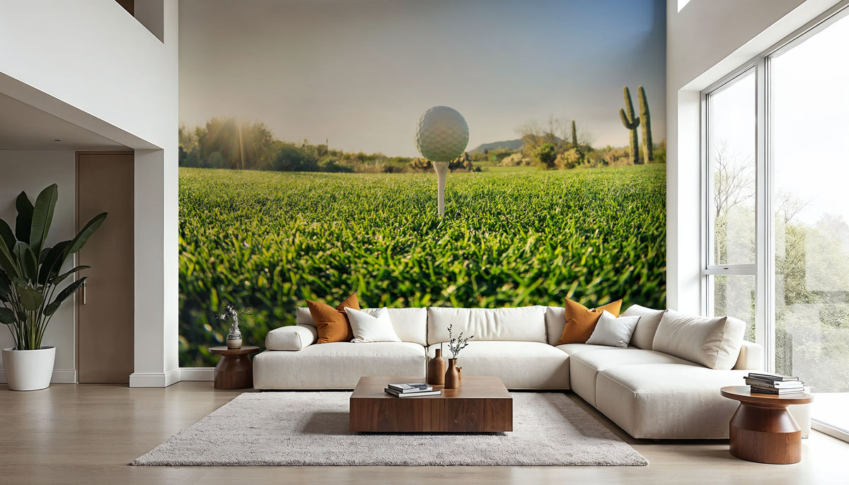 Tee Time Mural Wallpaper - room preview 03