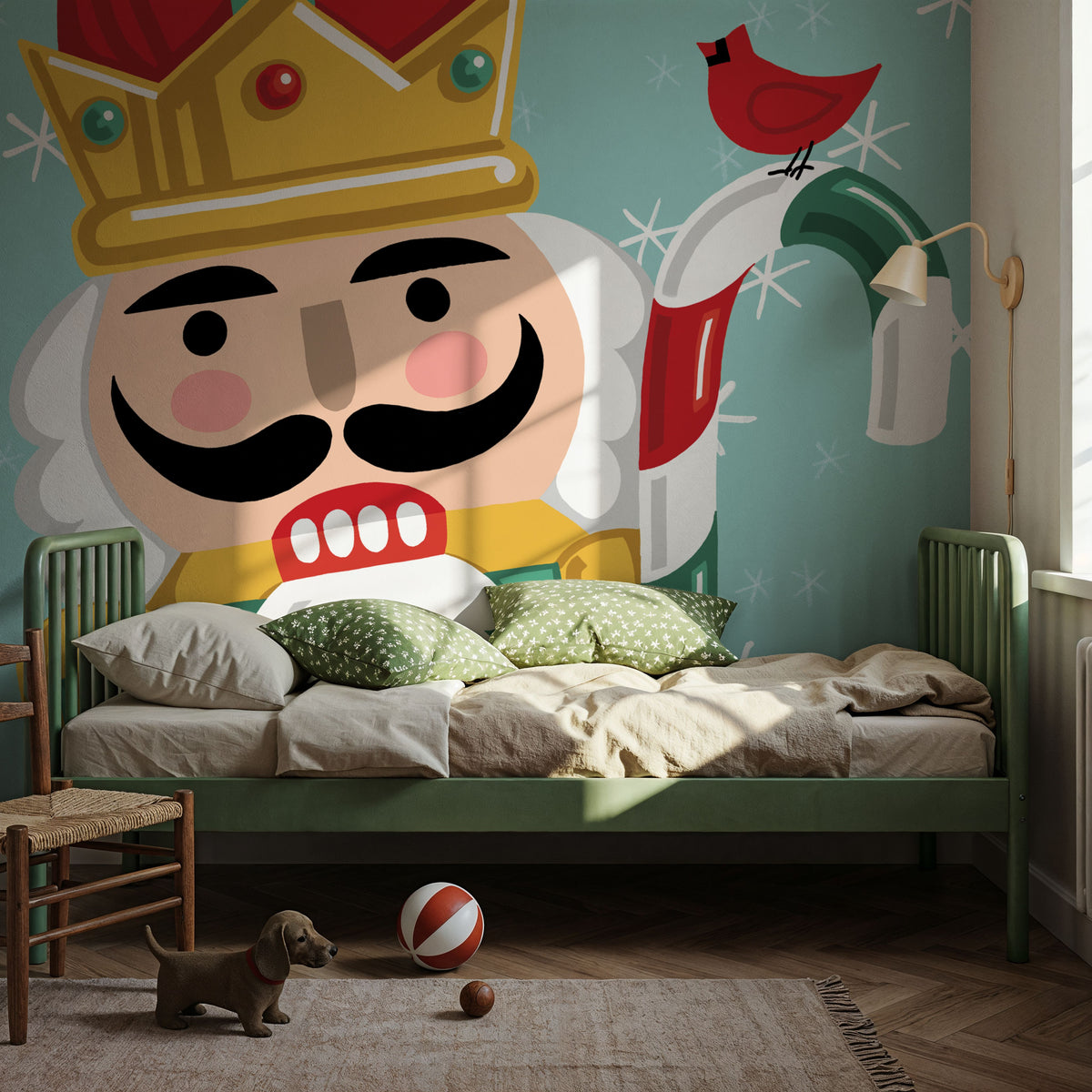 Festive Christmas XI Mural Wallpaper - room preview 03