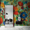 Summer Floral V Mural Wallpaper - room preview 03