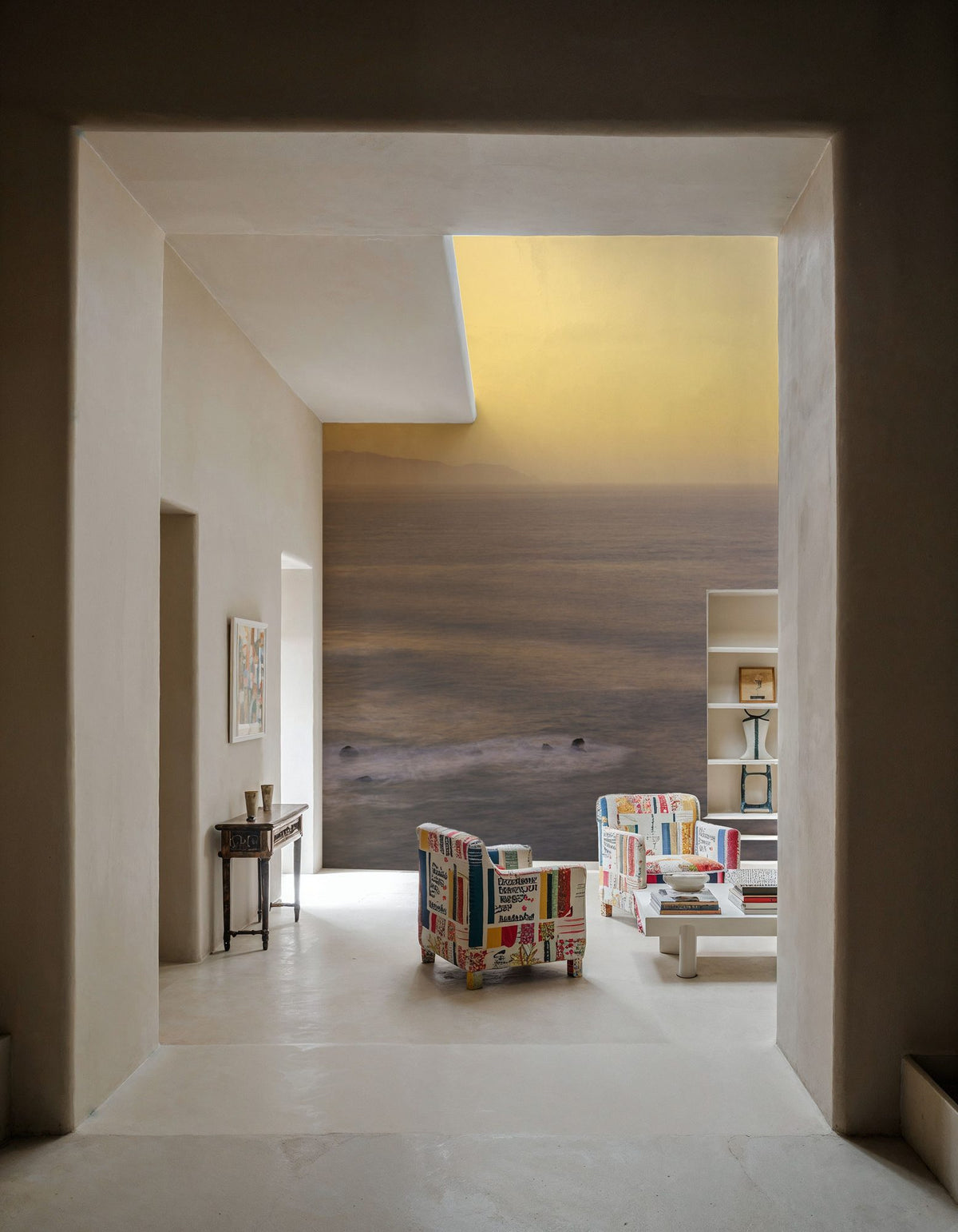 Sunset Lighthouse Haven Mural Wallpaper - room preview 03