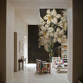 Temple of Flora White Mural Wallpaper - room preview 03