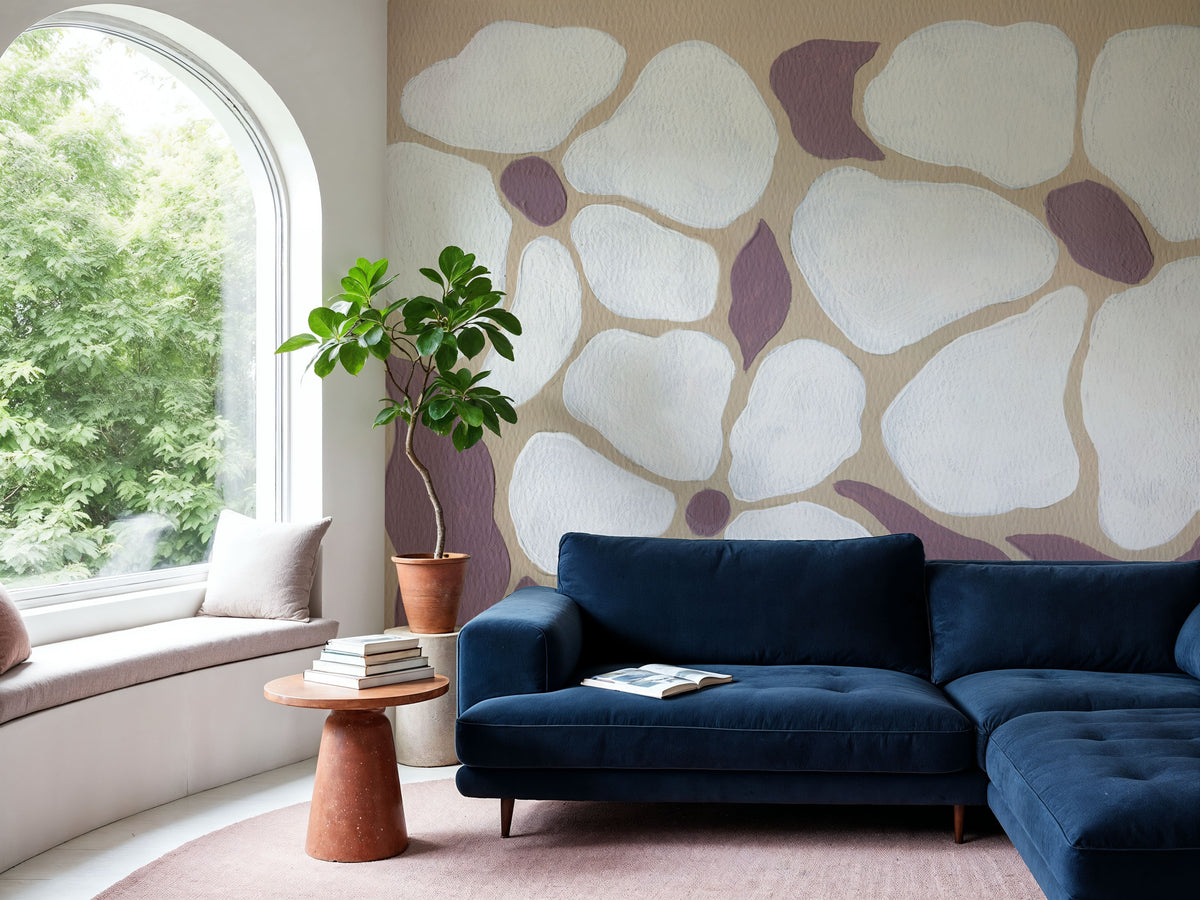 Boho Impact Floral II Mural Wallpaper - room preview 03