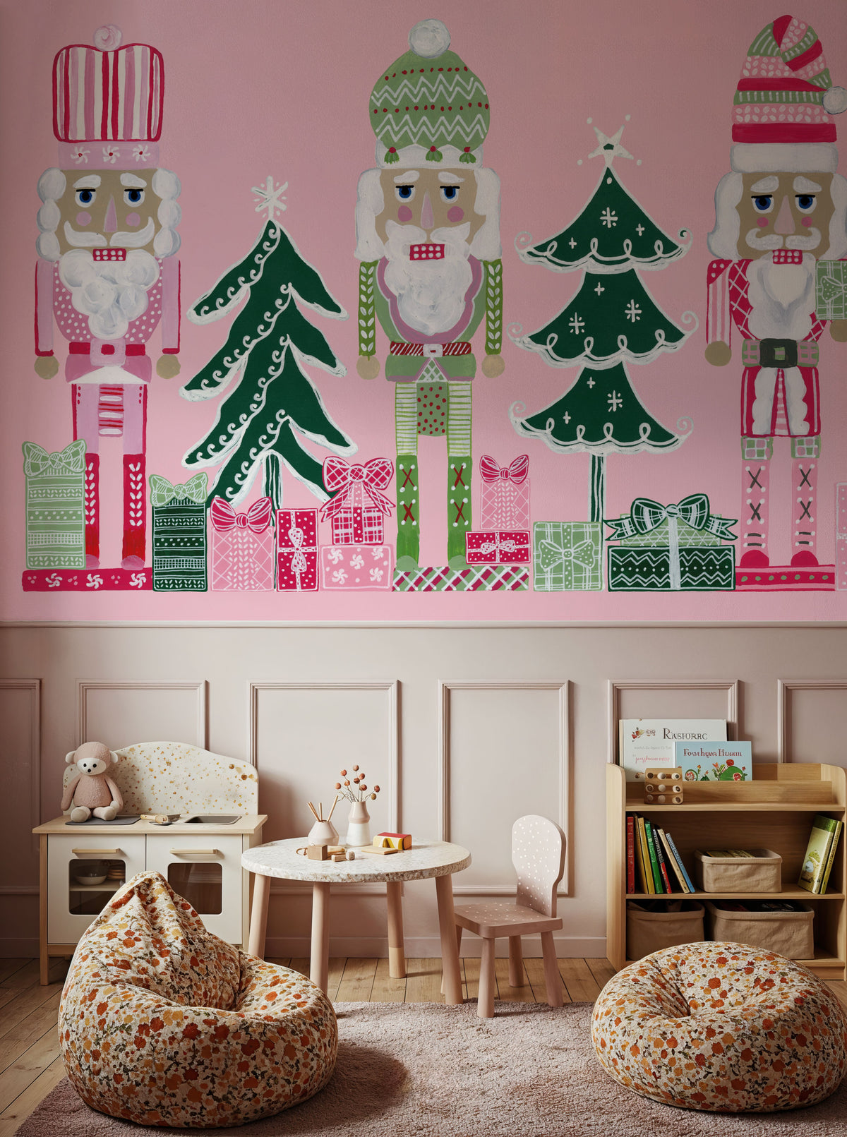 Dreamland Nutcrackers I Mural Wallpaper - room preview 03