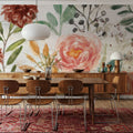 Flower Fest Mural Wallpaper - room preview 03
