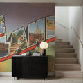Greetings From Rhode Island Mural Wallpaper - room preview 03