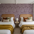 Root Wood, Plum Mural Wallpaper - room preview 03