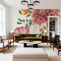 Amber Blossoms IV Mural Wallpaper - room preview 03