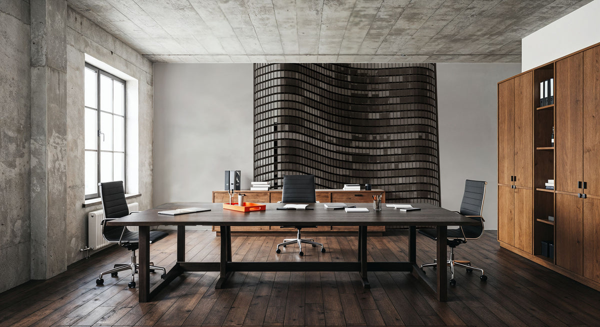 Chicago Skyline VI Mural Wallpaper - room preview 03