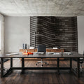 Chicago Skyline VI Mural Wallpaper - room preview 03