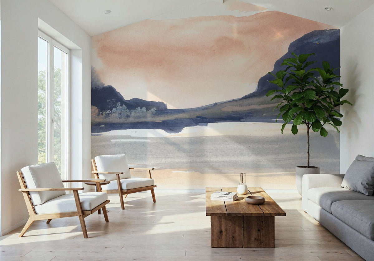 Dusk Dunes IV Mural Wallpaper - room preview 03