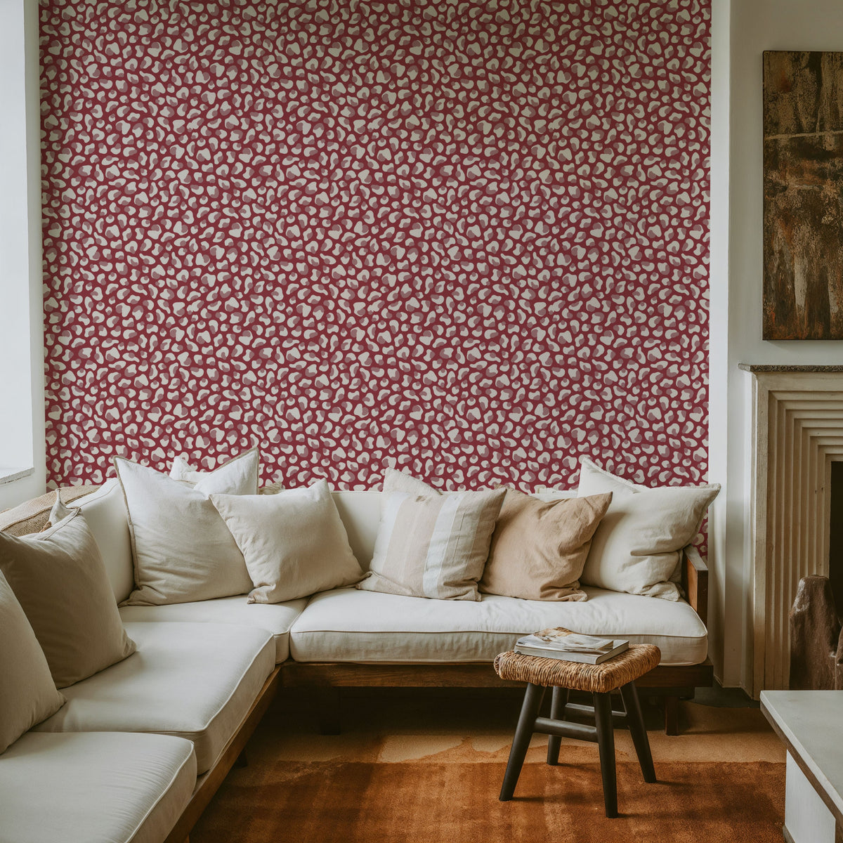 Madme D's Leopard Mural Wallpaper - room preview 03