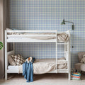 Gingham Ocean Mural Wallpaper - room preview 03