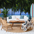 Palm Panorama I Mural Wallpaper - room preview 03