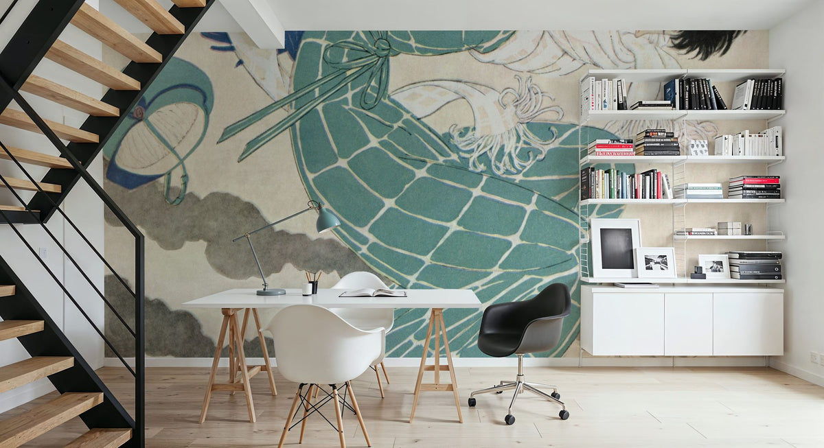 Vintage Fashion Cover XII Mural Wallpaper - room preview 03