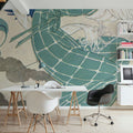 Vintage Fashion Cover XII Mural Wallpaper - room preview 03