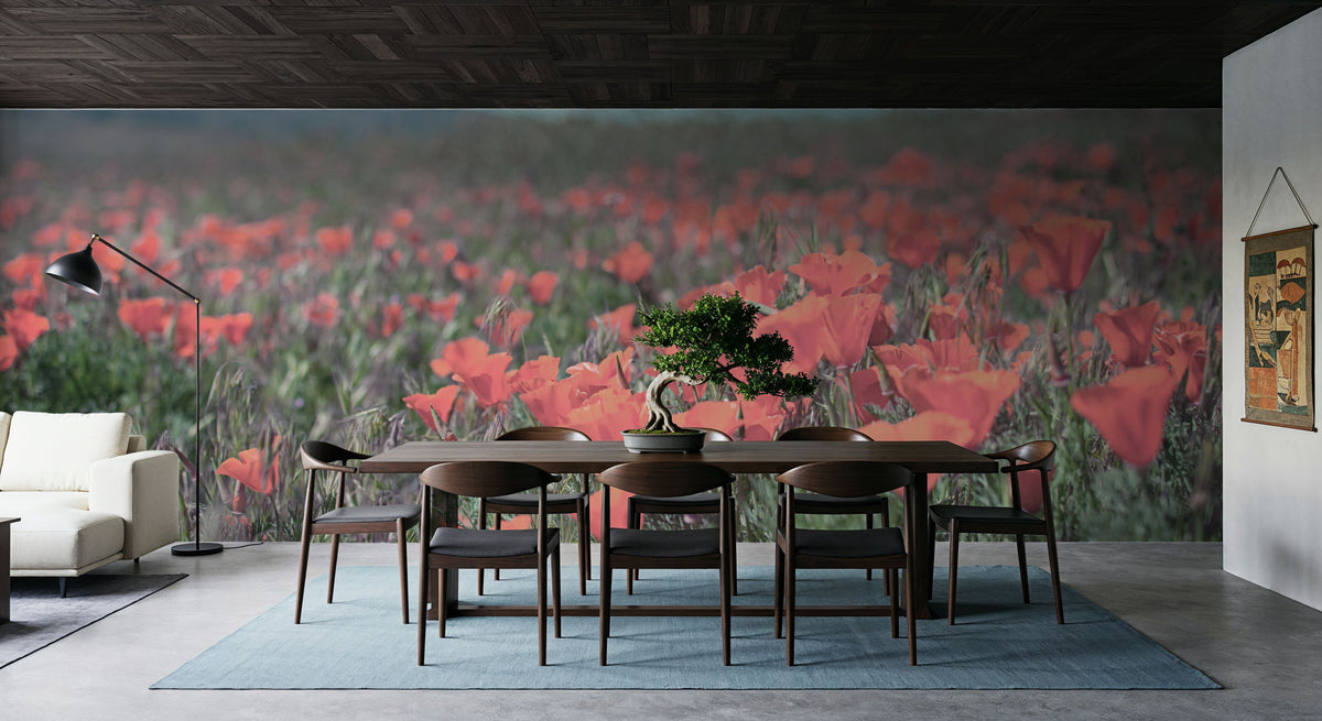 California Blooms I Mural Wallpaper - room preview 03
