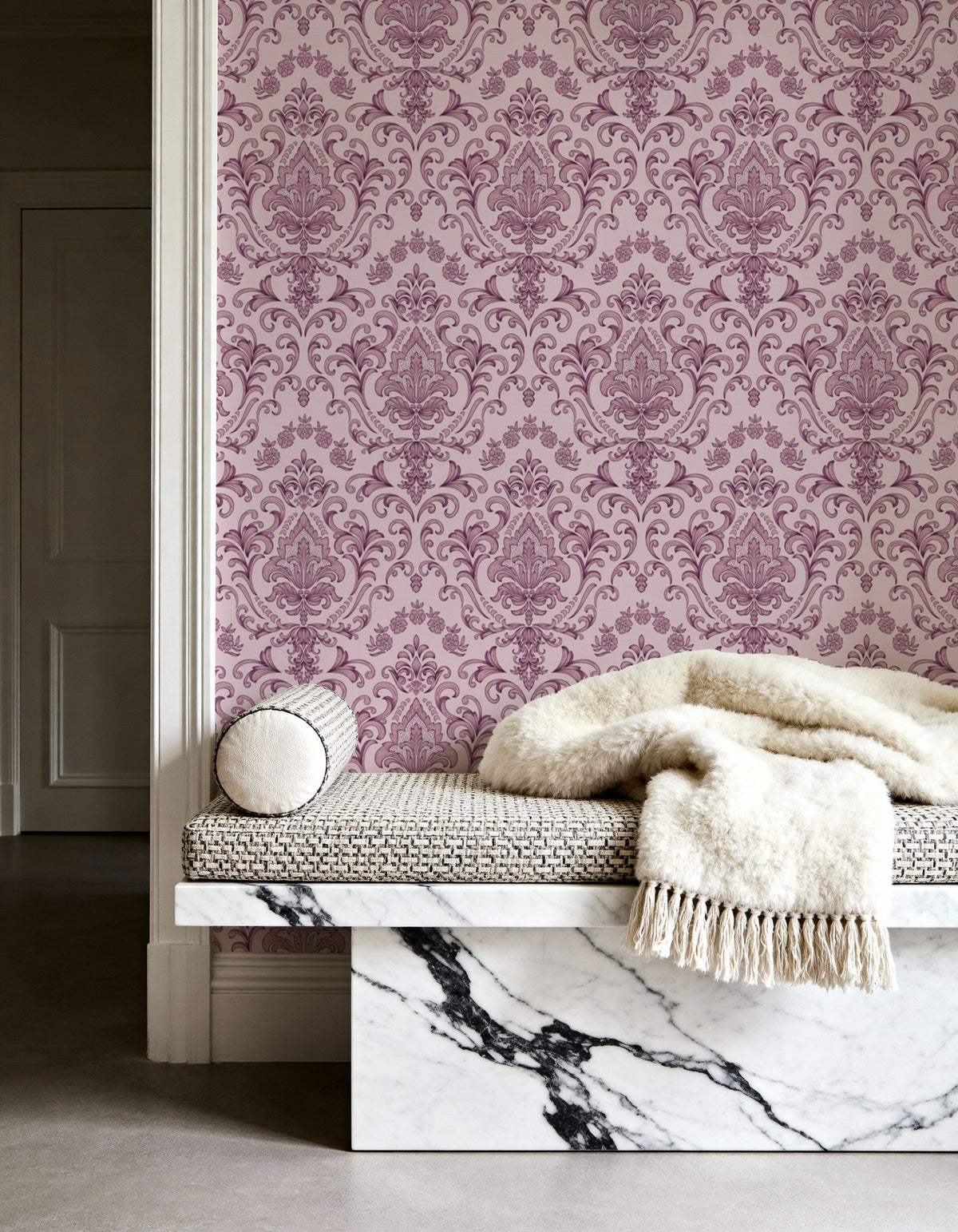 Ludovici Pattern, Cherry Mural Wallpaper - room preview 03
