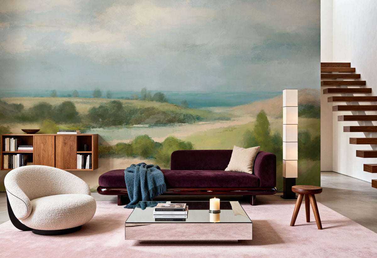 Quiet Coast Mural Wallpaper - room preview 03