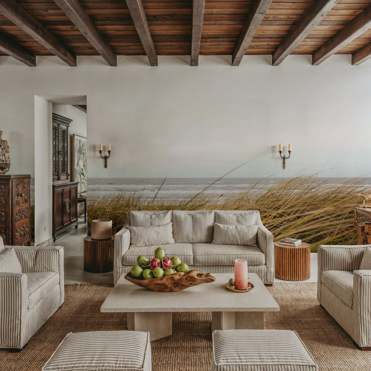 Fall Beach Mural Wallpaper - room preview 03