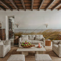 Fall Beach Mural Wallpaper - room preview 03