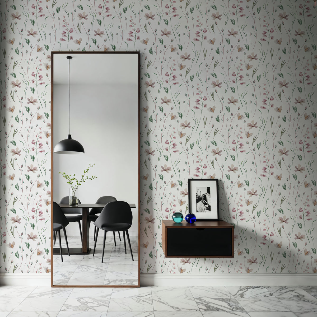 Flowers of Cedeira Mural Wallpaper - room preview 03