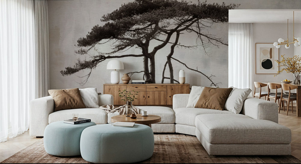 Stokenham Tree Mural Wallpaper - room preview 03