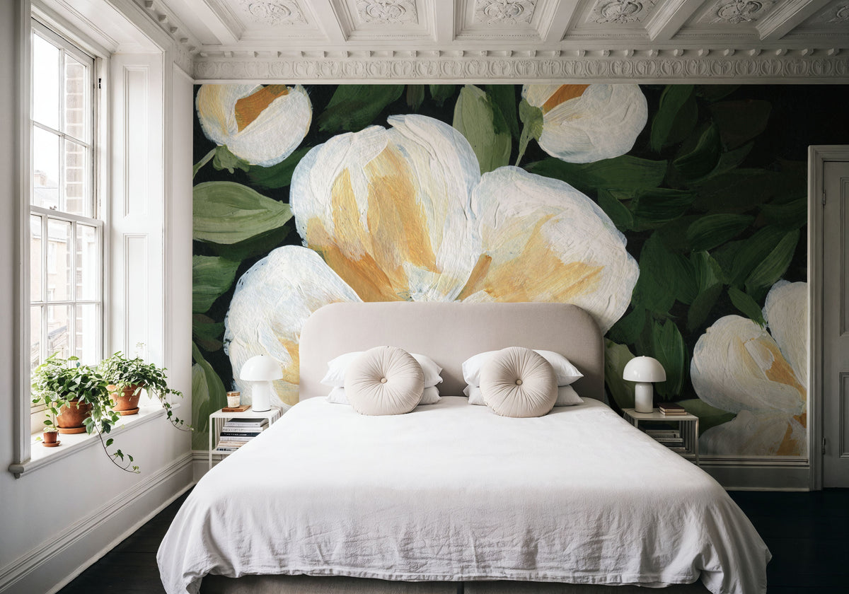 Enchanted Florals II Mural Wallpaper - room preview 03