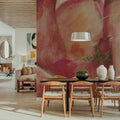 Pink Blossom Mural Wallpaper - room preview 03