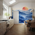 Summit Sunset Mural Wallpaper - room preview 03