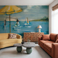 Turquoise Bay II Mural Wallpaper - room preview 03