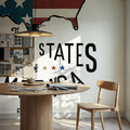 Road Trip United States of America Mural Wallpaper - room preview 03