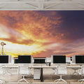 Sunset Solitude Mural Wallpaper - room preview 03