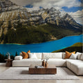 Peyto Lake Mural Wallpaper - room preview 03