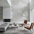 World Map Cities - Maeli Warm Mural Wallpaper - room preview 03