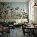 Summer Meadow Daisies Mural Wallpaper - room preview 03