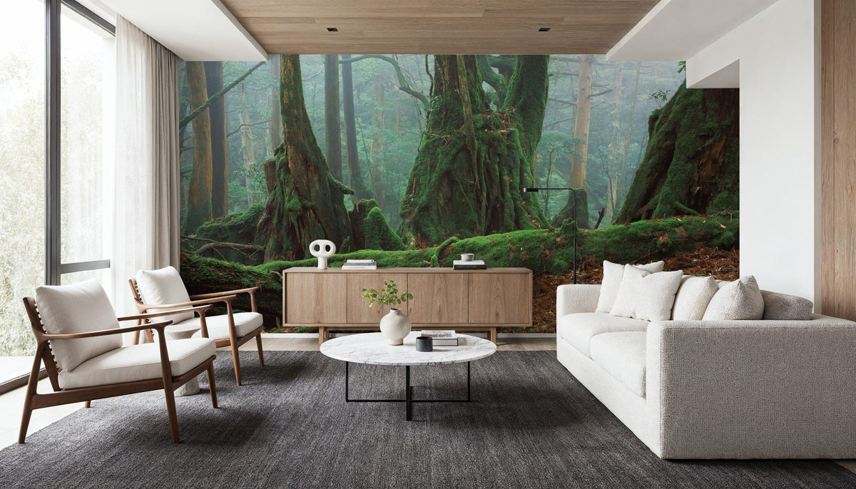 Yaku Rain Forest Mural Wallpaper - room preview 03