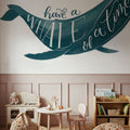 Whale of a Time Mural Wallpaper - room preview 03