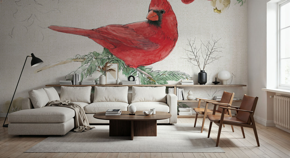 Holiday Traditions V Mural Wallpaper - room preview 03