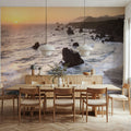 Sonoma Coast Sunset Square Mural Wallpaper - room preview 03