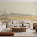 Buttermilk Sky Mural Wallpaper - room preview 03