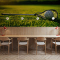 Lacrosse Mural Wallpaper - room preview 03