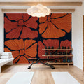 Modern Blooms II Mural Wallpaper - room preview 03
