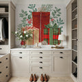 Classic Christmas Mural Wallpaper - room preview 03