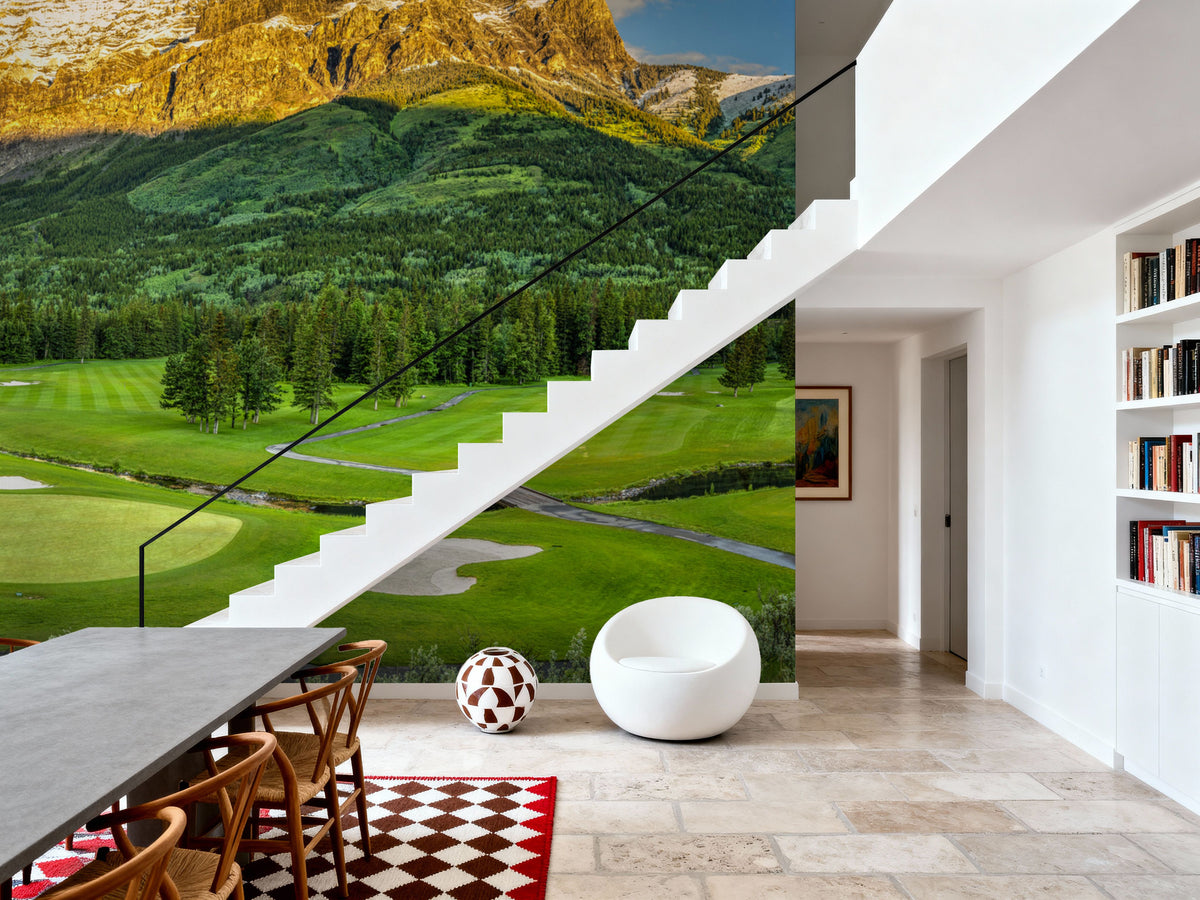 Mount Kidd Golf Mural Wallpaper - room preview 03