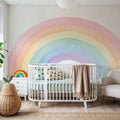Gentle Rainbow Mural Wallpaper - room preview 03